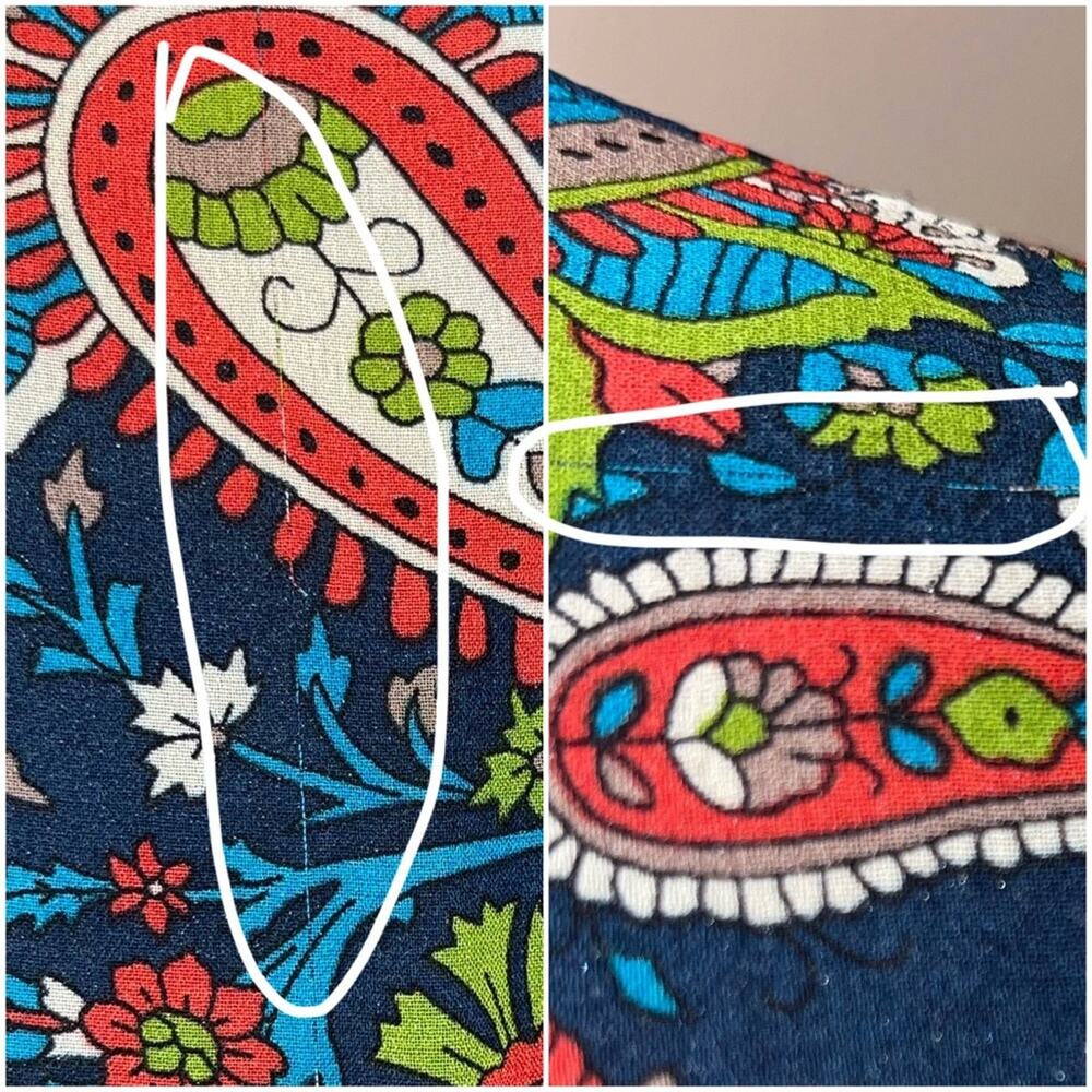 Flying Tomato Boho Mini Empire Waist Paisley Dress Size XS multi color - Picture 16 of 16